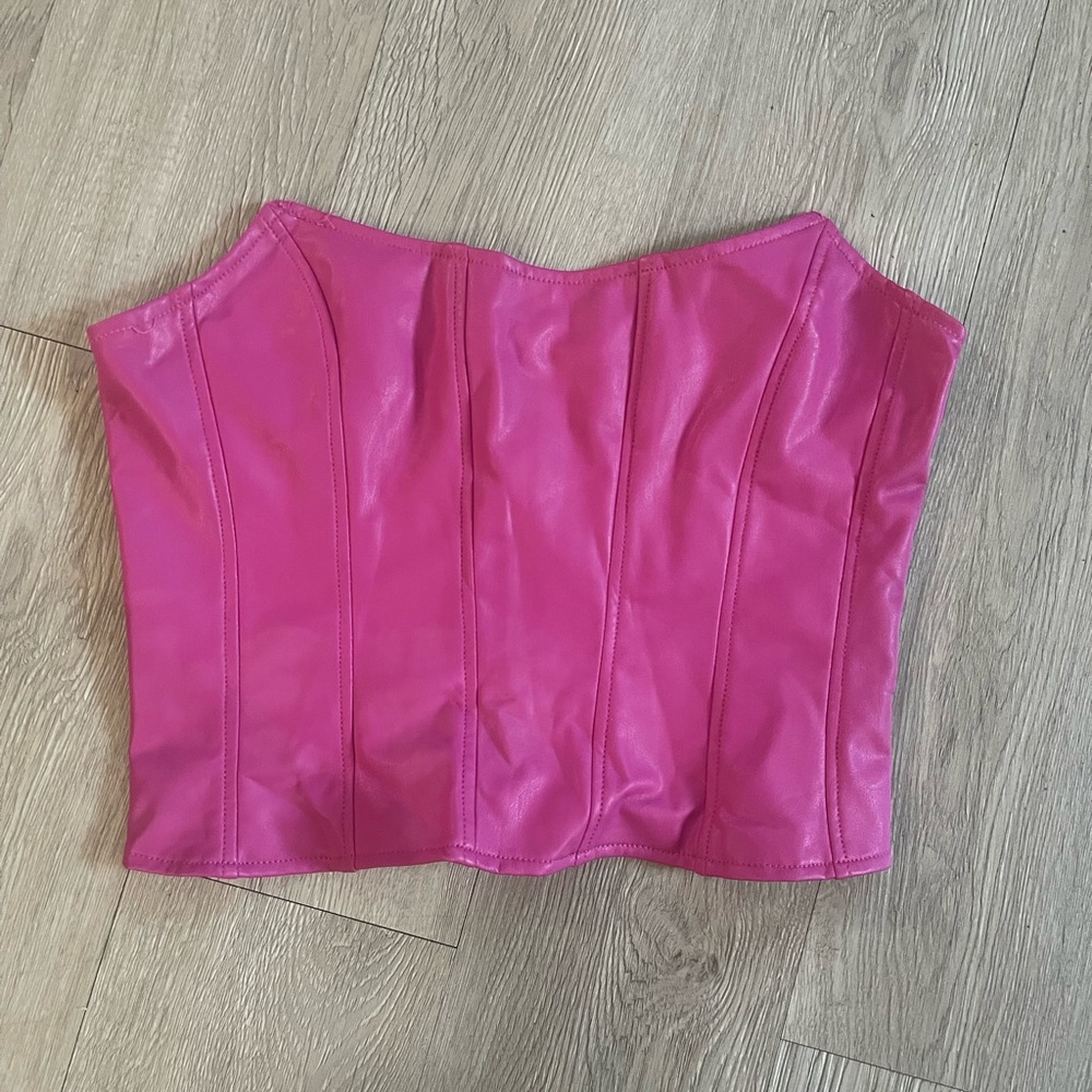 Forever 21 Pink Corset Top